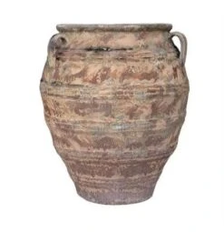 Brown Antik Stentøj Krukke