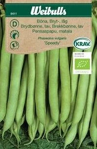 Brydbønne, Lav, økologisk