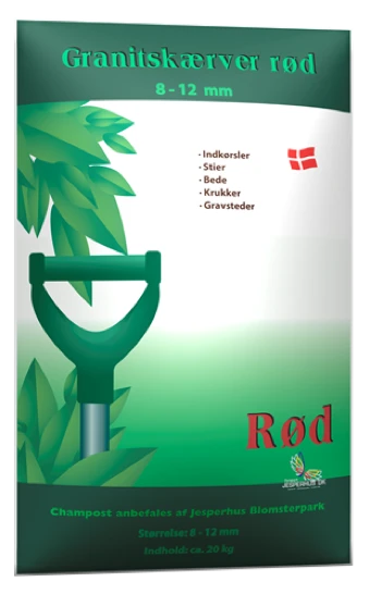 GRANITSKÆRVER RØD 20KG CHAMPOST 3 GRANITSKÆRVER RØD 20KG CHAMPOST