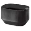 Selvvandingskrukke Caviar Black -LivsSpire Salgsbutik mod 20x14x12in planter caviar black main