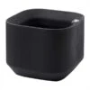 Selvvandingskrukke Caviar Black -LivsSpire Salgsbutik mod 20x20x16in planter caviar black main