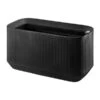 Selvvandingskrukke TRUDROP® CAVIAR BLACK -LivsSpire Salgsbutik mod 40x20x20in planter caviar black main
